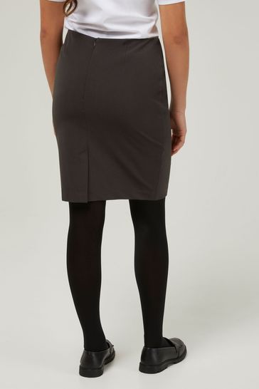 Grey pencil skirt school online