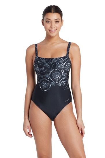 Zoggs Adjustable Classicback One Piece Swimsuit with Foam Cup Support