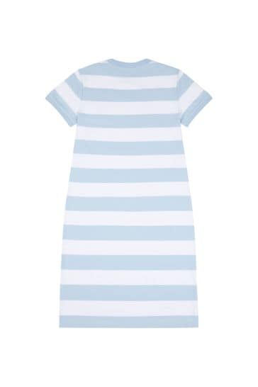 U.S. Polo Assn. Womens Striped T Shirt Dress