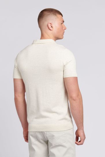 cream mens polo shirt