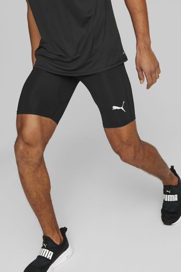 Puma Black Run Favourite Mens Tight Running Shorts
