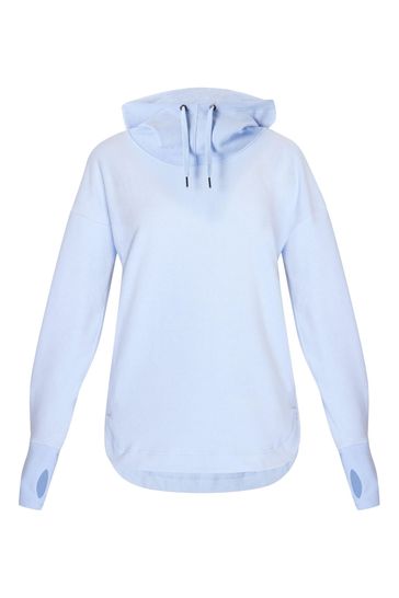 Baby blue fuzzy hoodie online