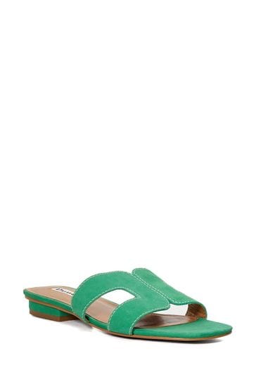 Buy Dune London Green Regular Fit Loupe Smart Slider Sandals from Next Denmark