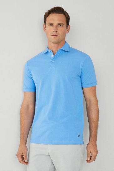 Buy Hackett Men Blue London 100 Cotton Short Sleeve Polo Shirt from Next Canada