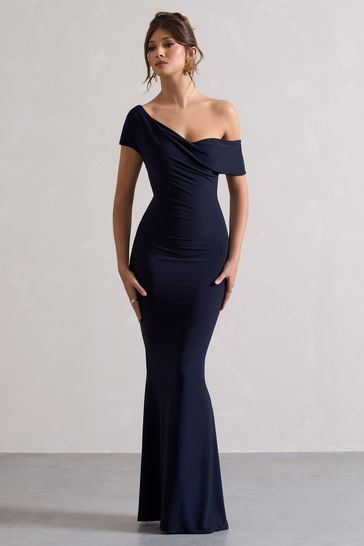 Club l asymmetric dress outlet
