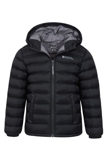 Kids black padded jacket shop