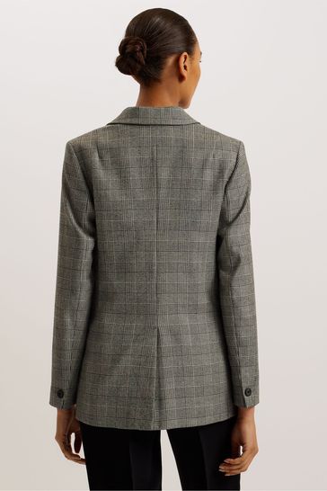 Buy Ted Baker Grey Jommia Relaxed Fit Blazer from Next Netherlands