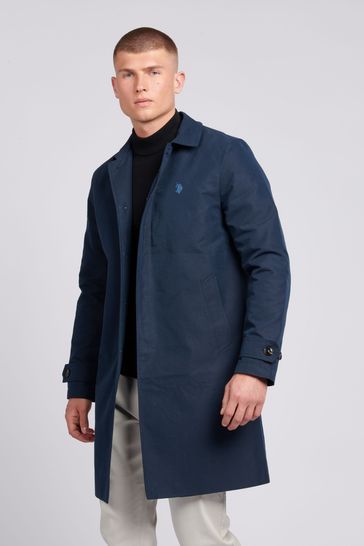Us polo trench coat top