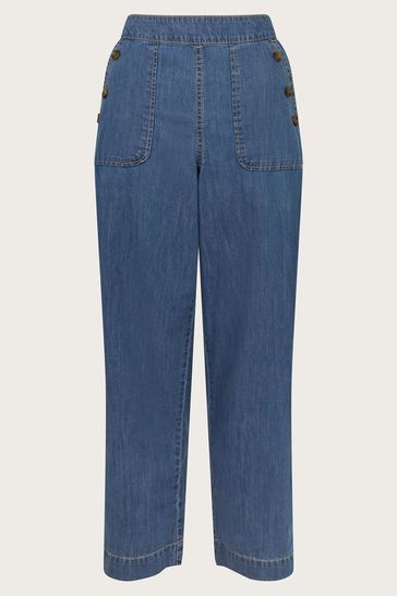 Monsoon cropped jeans hot sale