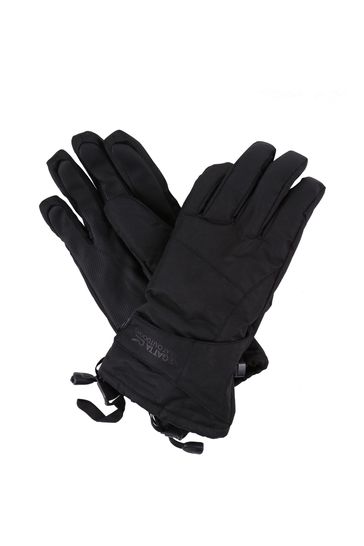 Regatta Transition Waterproof Black Gloves