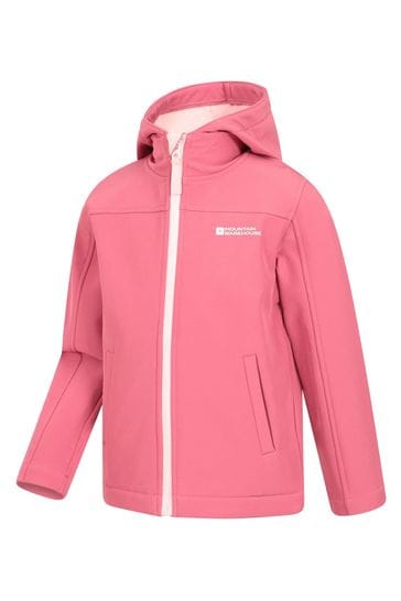 Buy Mountain Warehouse Pink Exodus Kids Water Resistant Softshell Jacket from Next Croatia
