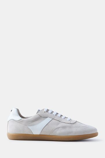 Cream suede trainers on sale