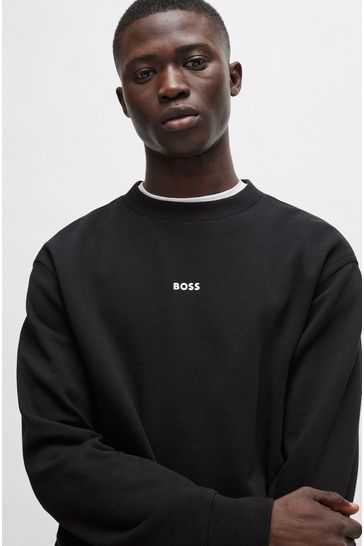 Boss black sweatshirt top