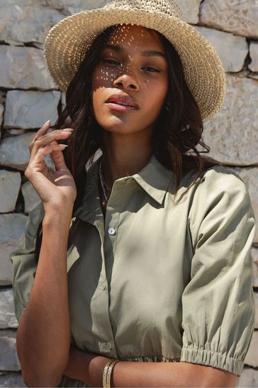 Buy Threadbare Button Down Tiered Maxi Shirt Dress from Next Bahrain