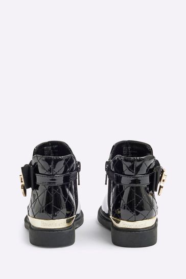River island bow boots hot sale