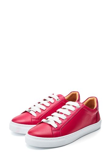 Moda in pelle pink trainers shop