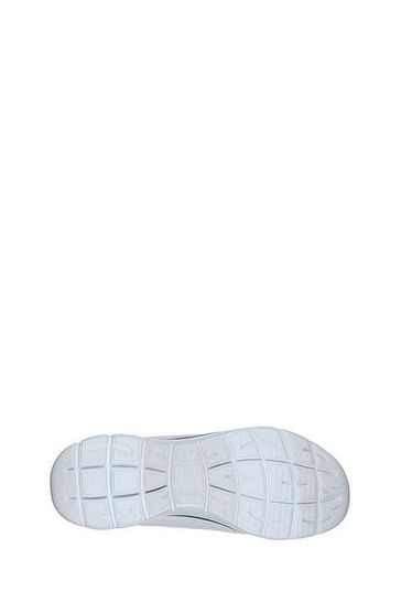 Buy Skechers White Womens Summits Slip On Sports Trainers from Next Bahrain
