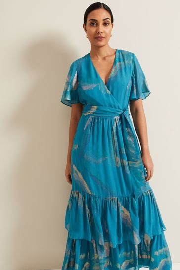 Buy Phase Eight Charissa Silk Maxi Dress from Next Bahrain