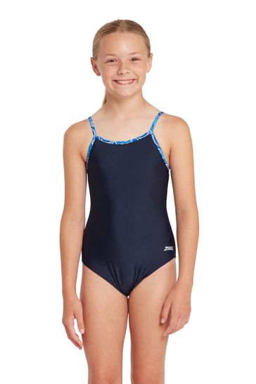 Zoggs Blue Classicback Swimsuit