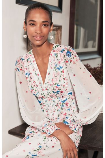 Hobbs white dress shop