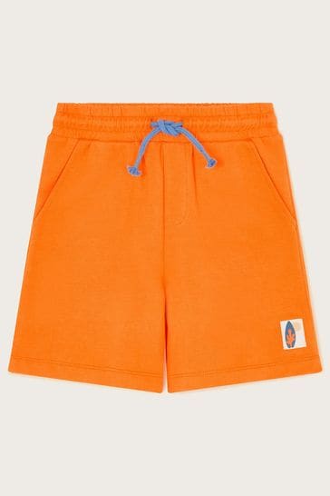 Monsoon Orange Tie Sweat Shorts