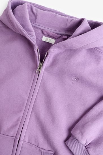 Mauve zip up hoodie deals