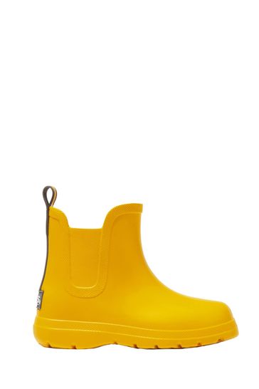 Totes Yellow Childrens Chelsea Welly Boots