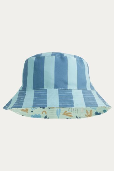 KIDLY Blue Reversible Bucket Hat