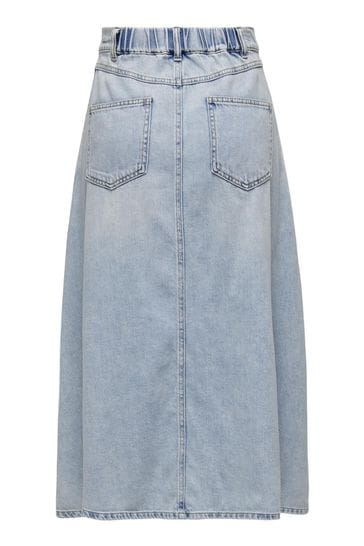 Maxi denim skirts xs best sale