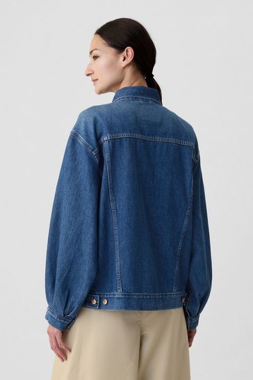 Gap oversized icon denim jacket hotsell