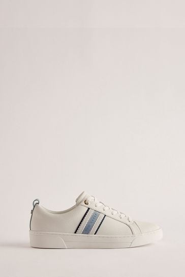 Ted Baker Blue Baily Webbing Cupsole Trainers