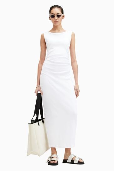 AllSaints White Katarina Dress