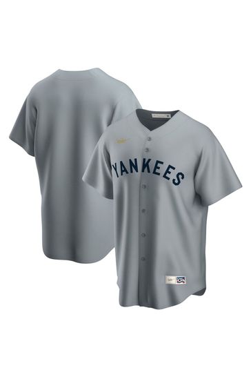 Buy Nike Grey New York Yankees Official Replica Cooperstown 1927