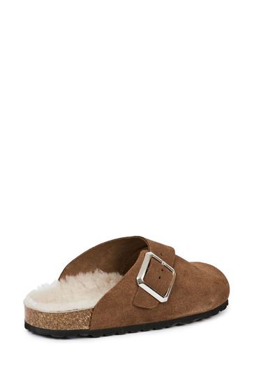 Sheepskin hot sale lined clogs