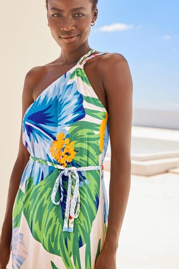One shoulder on sale beach dress