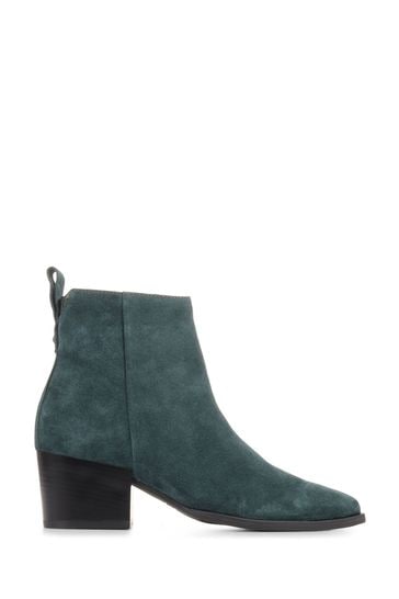 Jones Bootmaker Green Caileigh Suede Western Boots