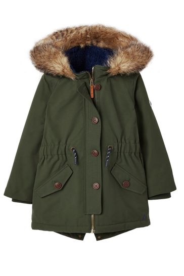 Buy Joules Green Alix Waterproof Parka from Next Denmark