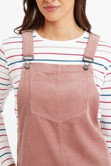Pink corduroy pinafore store
