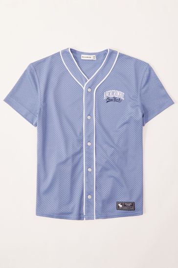 Abercrombie & Fitch Logo Baseball Shirt