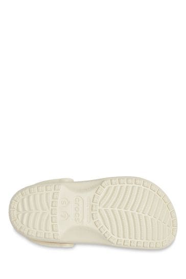 White leather crocs outlet