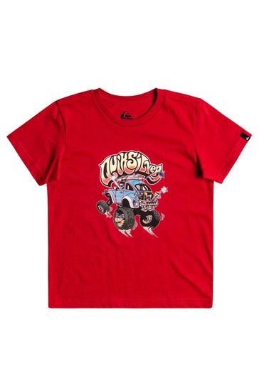 Quiksilver Boys Red Cabo Bound T-Shirt