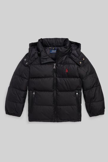 Polo ralph lauren black jacket clearance