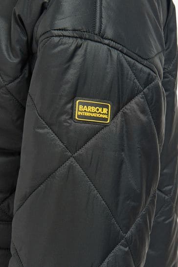 Barbour international frame quilted jacket on sale