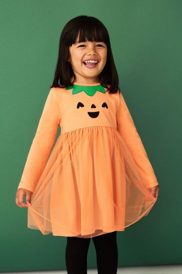 F&F Orange Pumpkin Dress