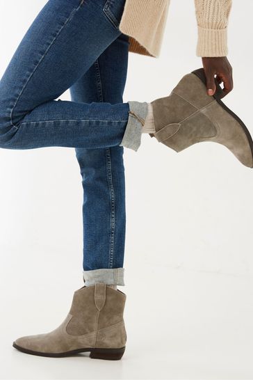 Fatface grey boots top