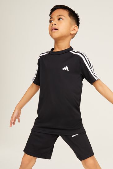 adidas Next Buy Sportswear Training from Aeroready Black Regular-Fit Train 3-Stripes Essentials Set USA