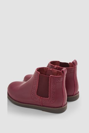 Buy JoJo Maman B b Berry Pretty Leather Chelsea Boots from Next