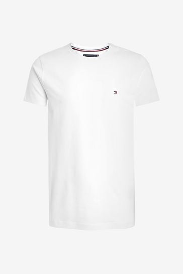 Buy Tommy Hilfiger Core Stretch Slim Fit Crew Neck T Shirt from