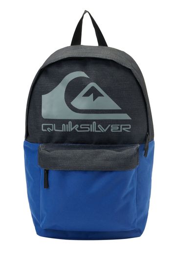 Quiksilver Mens Blue The Poster Logo 26L Medium Backpack