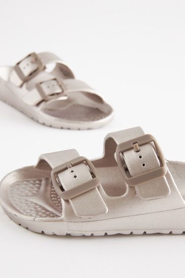 Buy Rose Gold Double Buckle Sandals from Next Austria